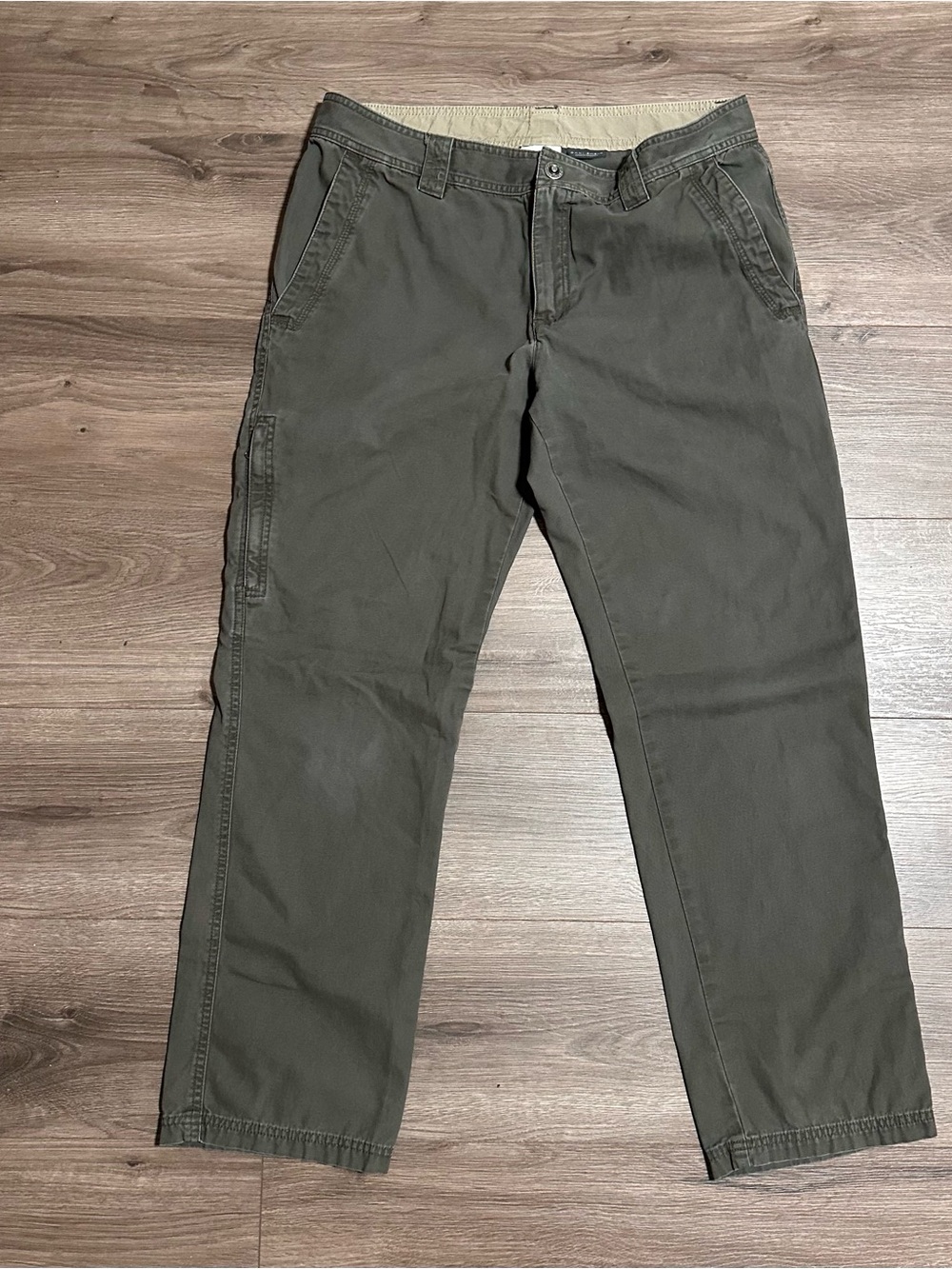 Columbia Cargo Pants Cotton Khaki Omni-Shield Advanced Repellency